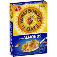 Post Honey Bunches Of Oats w/Almonds 18oz
