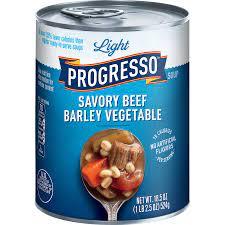 Progresso Light Savory Vegetable Barley 18.5oz