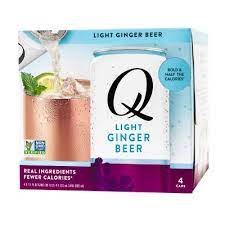 Q Mixers Light Ginger Beer 4pk 7.5 fl oz