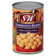 S&W Premium Garbanzo Beans 15.5oz