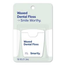 Smartly Waxed Dental Floss 78yd