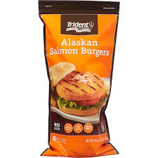 Trident Alaska Salmon Burgers 12ct