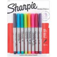 Sharpie Ultra Fine Colored Markers 8ct