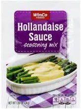 Winco Hollandaise Sauce Mix .87oz
