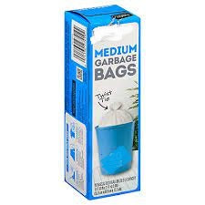 Winco Medium Garbage Bags 8 Gallon 18 ct