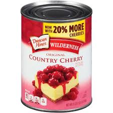 Duncan Hines Wilderness Original Country Cherry Pie Filling & Topping 21oz