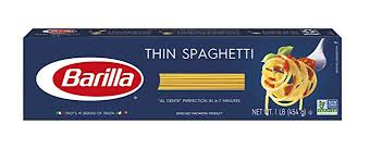 Barilla Thin Spaghetti Noodles 1lb