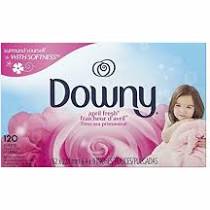 Downy Fabric Softener Dryer Sheets 120ct