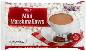 Winco Mini Marshmallows 16oz