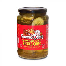 Famous Daves Signature Spicy Pickle Chips 24oz
